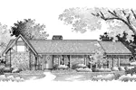 House Plan Front of Home 020D-0136