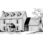 House Plan Front of Home 020D-0150