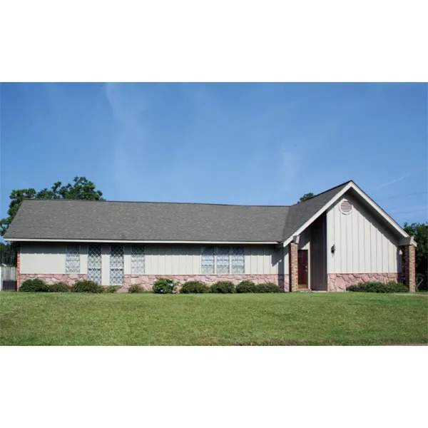 One-Story Home With Brick Accents