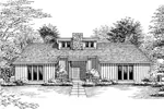 House Plan Front of Home 020D-0166