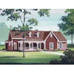 Ranch Plan With Inviting Country Qualities