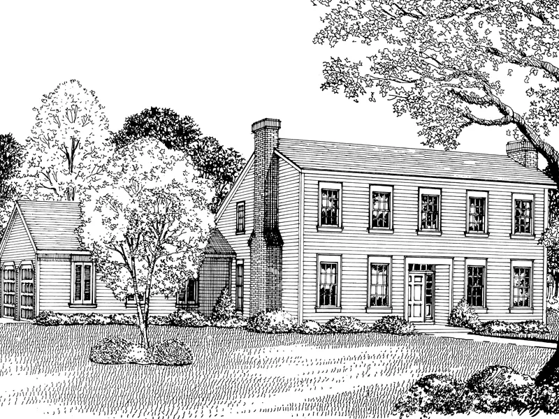 Splendid Georgian, Early American Styled Home