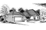 Traditional House Plan Front Image of House - Montague Ranch Home 020D-0185 - Shop House Plans and More