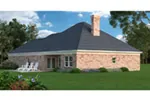 Tudor House Plan Rear Photo 01 - Portsmouth Crest Ranch Home 020D-0186 - Shop House Plans and More