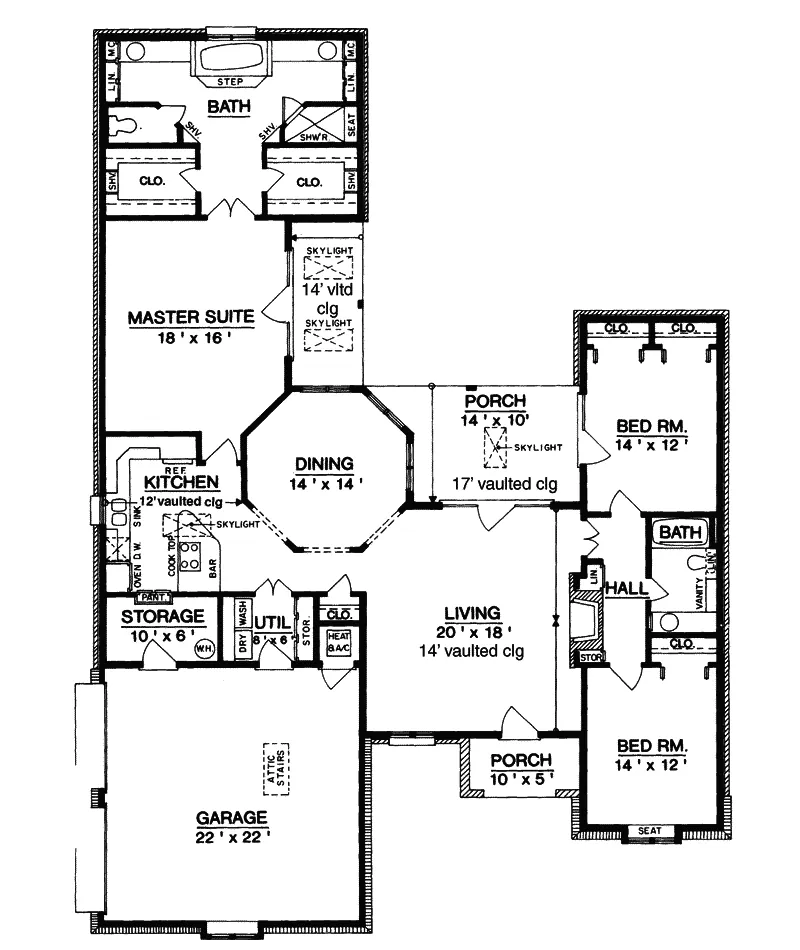 Cabin & Cottage House Plan First Floor - Westgrove Tudor Style Home 020D-0193 - Shop House Plans and More