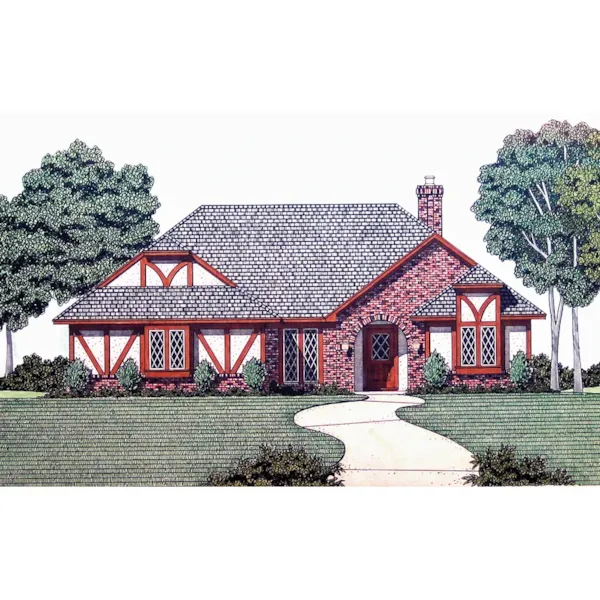 Expansive Ranch With English Cottage Style