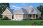 Shingle House Plan Rear Photo 01 - Beckworth Craftsman Home 020D-0196 - Search House Plans and More