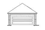 Traditional House Plan Front Elevation - Sierraville European Ranch Home 020D-0198 - Shop House Plans and More