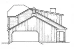 Country House Plan Right Elevation - Paxton Country Farmhouse 020D-0230 - Shop House Plans and More