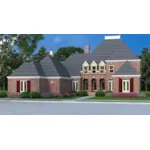 Luxury European Style Home With Beautiful Dormers And Windows