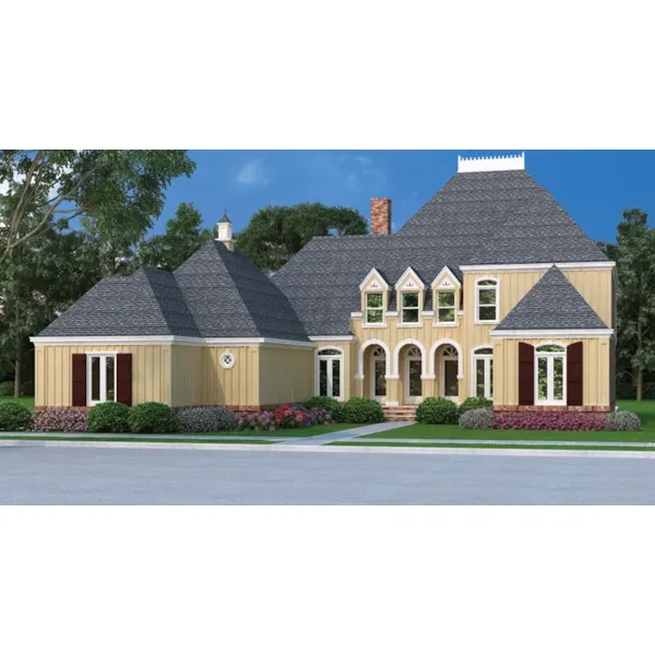 Classy European Two-Story With Great Curb Appeal