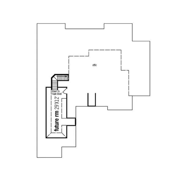 Country House Plan Second Floor - Kelseyville European Style Home 020D-0241 - Search House Plans and More