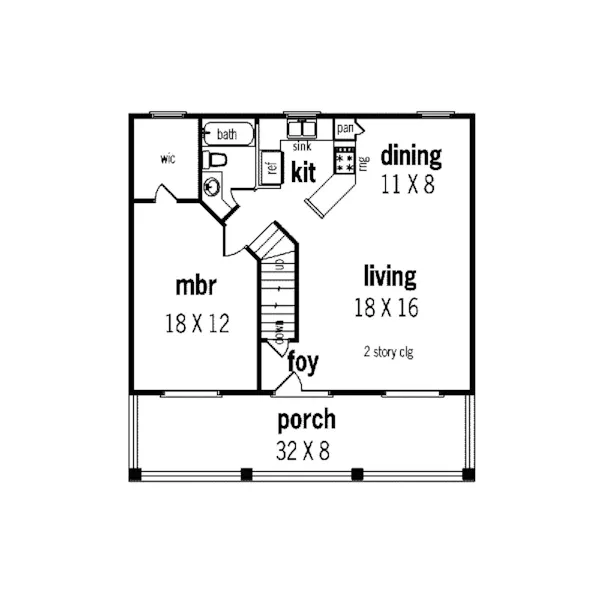 Waterfront House Plan First Floor - Pelican Beach Waterfront Home 020D-0249 - Shop House Plans and More