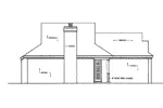 Vacation House Plan Left Elevation - Carlotta Place Ranch Cabin Home 020D-0251 - Search House Plans and More