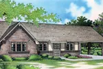 Rustic Ranch Home With Side Carport
