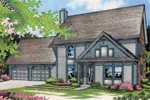 Two-Story Craftsman Style Home With Unique Detailed Gable