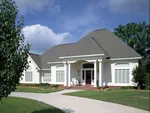 Elegant European Style Stucco Single-Story Home