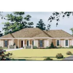 Ranch Home With Stucco Exterior And Decorative Corner Quoins