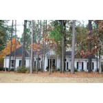 European Ranch With Side Courtyard