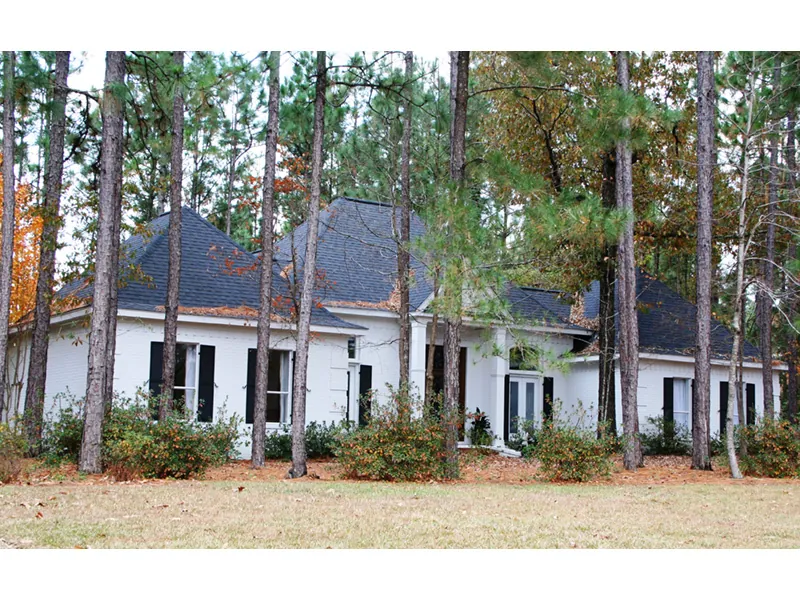 Florida House Plan Front Photo 01 - Sherwood Forest European Home 020D-0282 - Shop House Plans and More