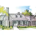 House Plan Front of Home 020D-0316