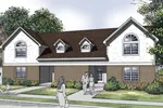 Multi-Family House Plan Front of House 020D-0320