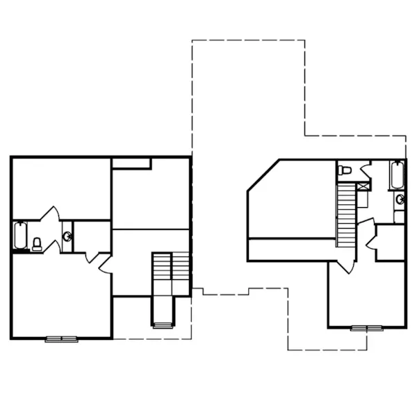 Multi-Family House Plan Second Floor - Knollbridge Multi-Family Home 020D-0321 - Search House Plans and More