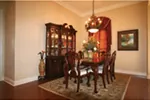 Traditional House Plan Dining Room Photo 03 - Southern Style Home | One-Story House with Photos