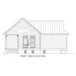 Ranch House Plan Right Elevation - Heronpond Rustic Country Cabin 020D-0330 - Search House Plans and More