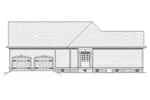 Traditional House Plan Left Elevation - Moreno Ridge Ranch Home 020D-0332 - Shop House Plans and More