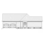 Traditional House Plan Left Elevation - Moreno Ridge Ranch Home 020D-0332 - Shop House Plans and More