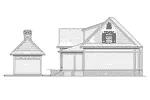 Traditional House Plan Rear Elevation - Moreno Ridge Ranch Home 020D-0332 - Shop House Plans and More