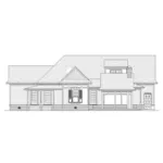 Traditional House Plan Right Elevation - Moreno Ridge Ranch Home 020D-0332 - Shop House Plans and More