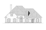 Luxury House Plan Front Elevation - Rockingham European Home 020D-0339 - Shop House Plans and More