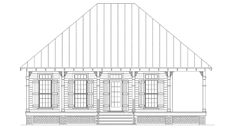 Country House Plan Front Elevation - Janesfield Southern Home 020D-0340 - Search House Plans and More