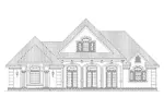 Ranch House Plan Front Elevation - Laredo Point Southern Home 020D-0342 - Shop House Plans and More