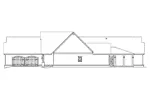 Ranch House Plan Right Elevation - Kalinda Creek Craftsman Home 020D-0343 - Search House Plans and More