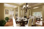 Arts & Crafts House Plan Dining Room Photo 01 - Layton Country Craftsman Home 020D-0344 - Shop House Plans and More