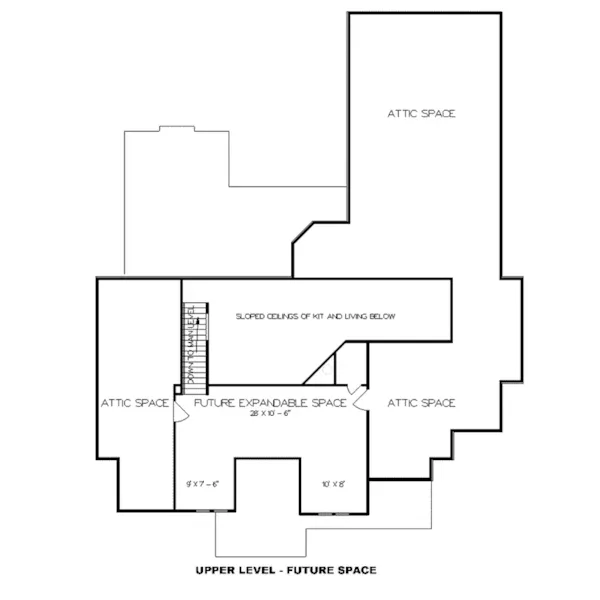 Arts & Crafts House Plan Optional Second Floor - Bambury Tudor Craftsman Home 020D-0346 - Search House Plans and More