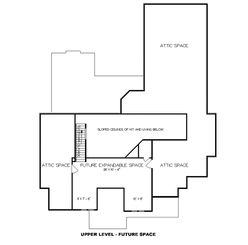 Rustic House Plan Optional Second Floor - Bambury Tudor Craftsman Home 020D-0346 - Search House Plans and More