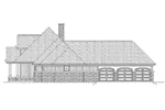 Arts & Crafts House Plan Right Elevation - Bambury Tudor Craftsman Home 020D-0346 - Search House Plans and More