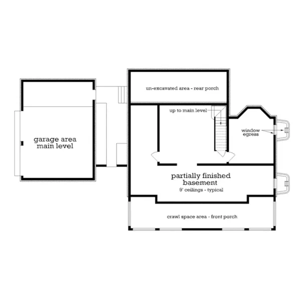 Optional Lower Level - Dianna Country Home 020D-0347 - Search House Plans and More