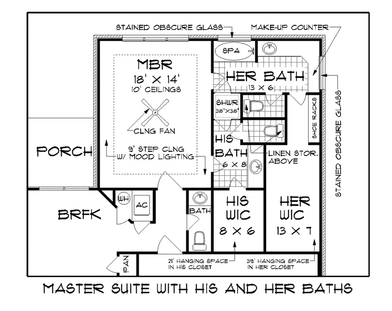Craftsman House Plan Optional Basement - Shetland Trail Tudor Home 020D-0348 - Shop House Plans and More