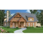 Ranch House Plan Front of House 020D-0352