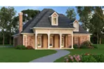 Ranch House Plan Front of House 020D-0353