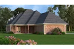 Ranch House Plan Rear Photo 01 - Fruit Valley Southern Home 020D-0353 - Search House Plans and More