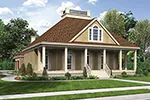 Traditional House Plan Front of House 020D-0356