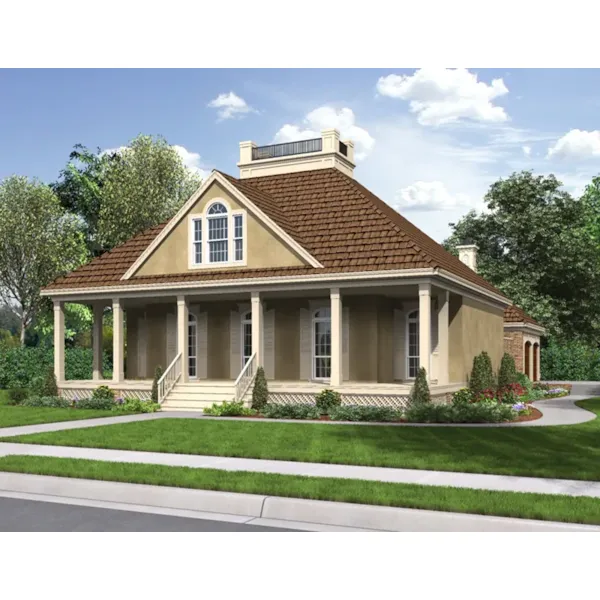 Traditional House Plan Front of Home - St. Martin Traditional Home 020D-0356 - Shop House Plans and More