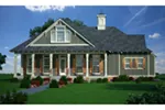 Ranch House Plan Front of House 020D-0357