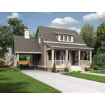 Traditional House Plan Front of House 020D-0359